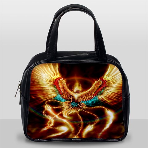 Fire Eagle Art Classic Handbag (One Side) from ArtsNow.com Front