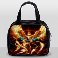 Fire Eagle Art Classic Handbag (Two Sides) from ArtsNow.com Front