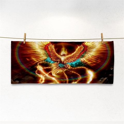 Fire Eagle Art Hand Towel from ArtsNow.com Front