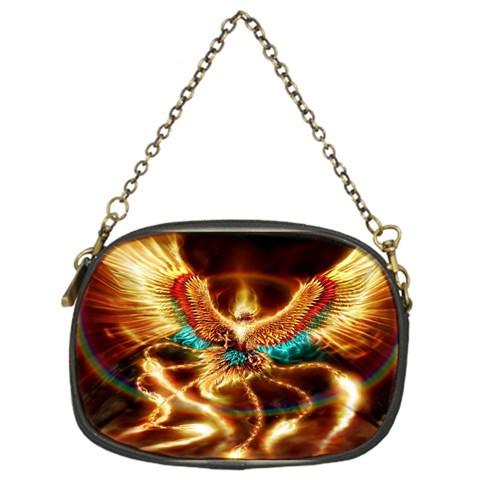 Fire Eagle Art Chain Purse (One Side) from ArtsNow.com Front