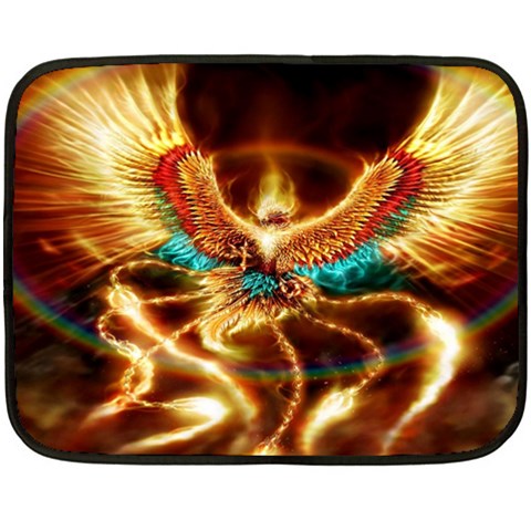 Fire Eagle Art Fleece Blanket (Mini) from ArtsNow.com 35 x27  Blanket