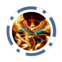 Fire Eagle Art Poker Chip Card Guard (10 pack) from ArtsNow.com Front