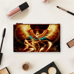 Fire Eagle Art Cosmetic Bag (Small) from ArtsNow.com Front