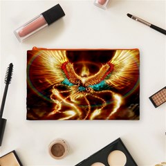 Fire Eagle Art Cosmetic Bag (Medium) from ArtsNow.com Front