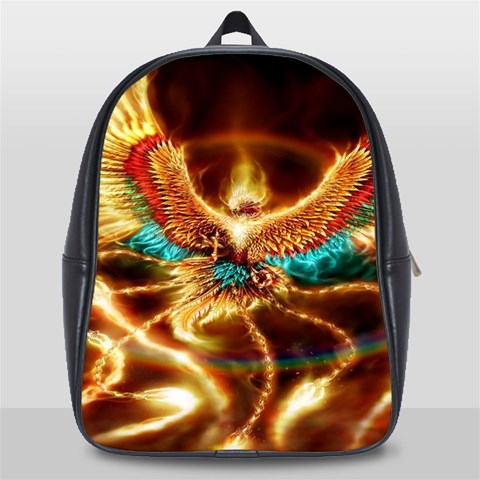 Fire Eagle Art School Bag (Large) from ArtsNow.com Front