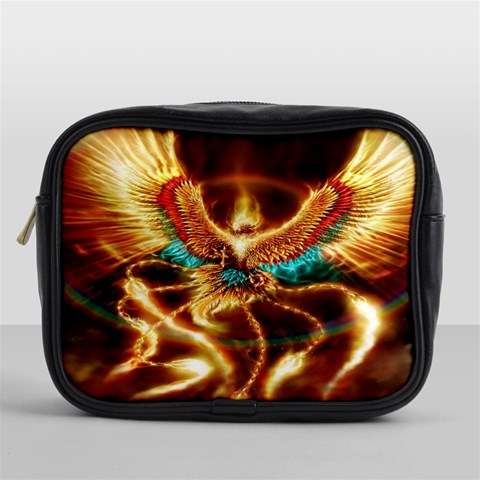 Fire Eagle Art Mini Toiletries Bag (One Side) from ArtsNow.com Front