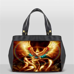 Fire Eagle Art Oversize Office Handbag (2 Sides) from ArtsNow.com Front