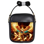 Fire Eagle Art Girls Sling Bag