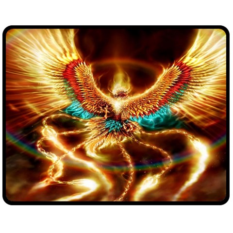 Fire Eagle Art Fleece Blanket (Medium) from ArtsNow.com 60 x50  Blanket Front