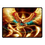 Fire Eagle Art Fleece Blanket (Small)