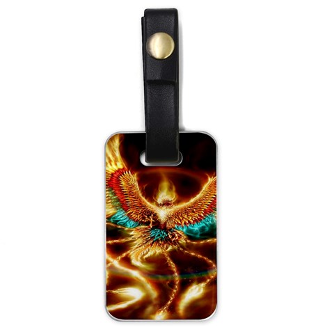 Fire Eagle Art Luggage Tag (one side) from ArtsNow.com Front