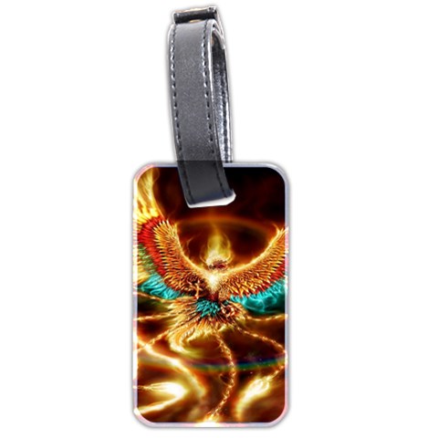 Fire Eagle Art Luggage Tag (two sides) from ArtsNow.com Front