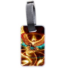 Fire Eagle Art Luggage Tag (two sides) from ArtsNow.com Back