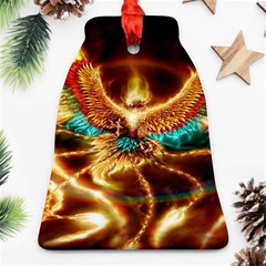 Fire Eagle Art Bell Ornament (Two Sides) from ArtsNow.com Front