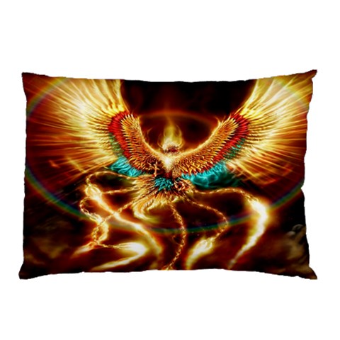 Fire Eagle Art Pillow Case (Two Sides) from ArtsNow.com Front