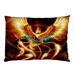 Fire Eagle Art Pillow Case (Two Sides) from ArtsNow.com Front