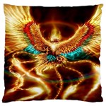 Fire Eagle Art Large Cushion Case (One Side)