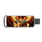 Fire Eagle Art Portable USB Flash (One Side)