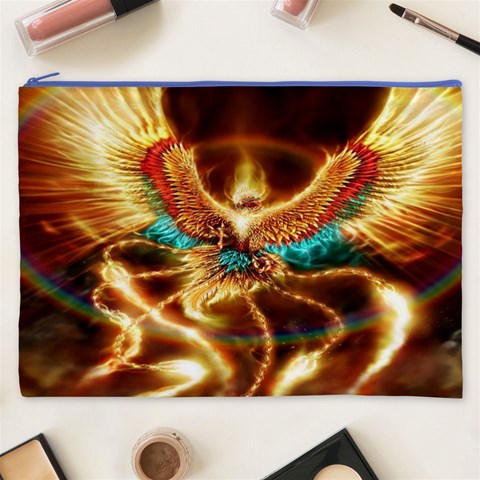 Fire Eagle Art Cosmetic Bag (XXXL) from ArtsNow.com Front