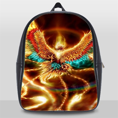 Fire Eagle Art School Bag (XL) from ArtsNow.com Front