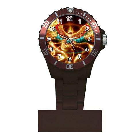 Fire Eagle Art Plastic Nurses Watch from ArtsNow.com Front