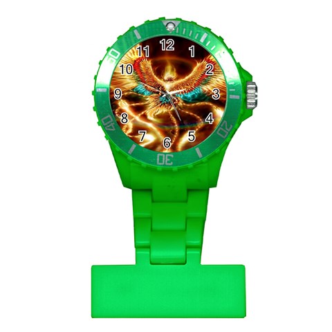 Fire Eagle Art Plastic Nurses Watch from ArtsNow.com Front