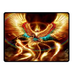 Fire Eagle Art Double Sided Fleece Blanket (Small) from ArtsNow.com 45 x34  Blanket Front