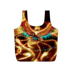 Fire Eagle Art Full Print Recycle Bag (S) from ArtsNow.com Front