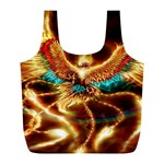 Fire Eagle Art Full Print Recycle Bag (L)