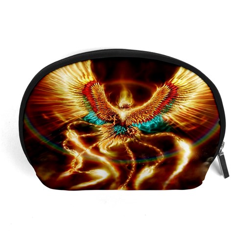 Fire Eagle Art Accessory Pouch (Large) from ArtsNow.com Front