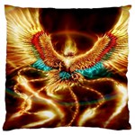 Fire Eagle Art Standard Flano Cushion Case (One Side)