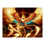 Fire Eagle Art Double Sided Flano Blanket (Mini)