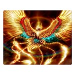 Fire Eagle Art Double Sided Flano Blanket (Large)