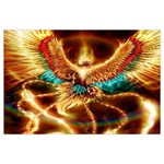 Fire Eagle Art Samsung Galaxy Note 4 Case (Black)