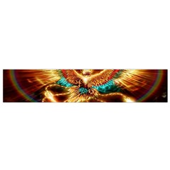 Fire Eagle Art Small Flano Scarf from ArtsNow.com Front