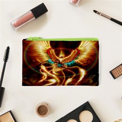 Fire Eagle Art Cosmetic Bag (XS) from ArtsNow.com Front