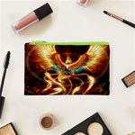 Fire Eagle Art Cosmetic Bag (XS)