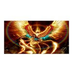 Fire Eagle Art Satin Wrap