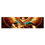 Fire Eagle Art Satin Scarf (Oblong)