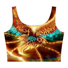 Fire Eagle Art Midi Sleeveless Dress from ArtsNow.com Top Front