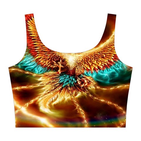 Fire Eagle Art Midi Sleeveless Dress from ArtsNow.com Top Back