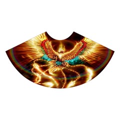 Fire Eagle Art Midi Sleeveless Dress from ArtsNow.com Skirt Front