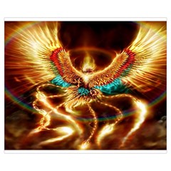 Fire Eagle Art Zipper Medium Tote Bag from ArtsNow.com Front