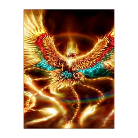 Fire Eagle Art Medium Tapestry from ArtsNow.com Front