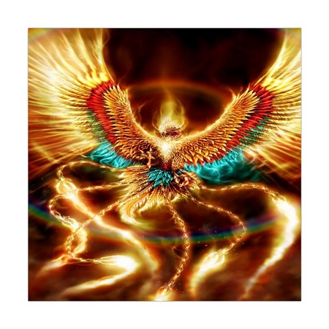 Fire Eagle Art Square Tapestry (Large) from ArtsNow.com Front