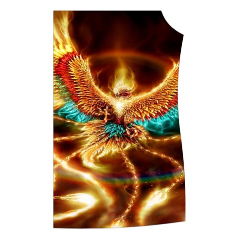 Fire Eagle Art Women s Button Up Vest from ArtsNow.com Front Left