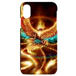 Fire Eagle Art iPhone X/XS Black UV Print Case