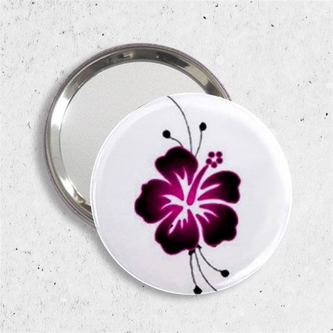 Pink Hawaiian Flower 2.25  Handbag Mirror from ArtsNow.com Front