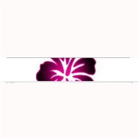 Pink Hawaiian Flower Small Bar Mat from ArtsNow.com 24 x4  Bar Mat