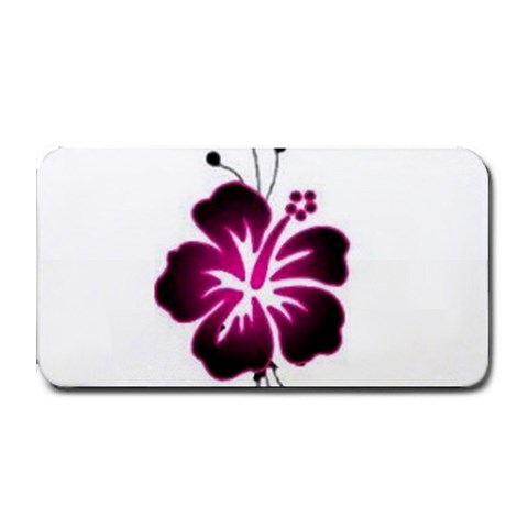 Pink Hawaiian Flower Medium Bar Mat from ArtsNow.com 16 x8.5  Bar Mat